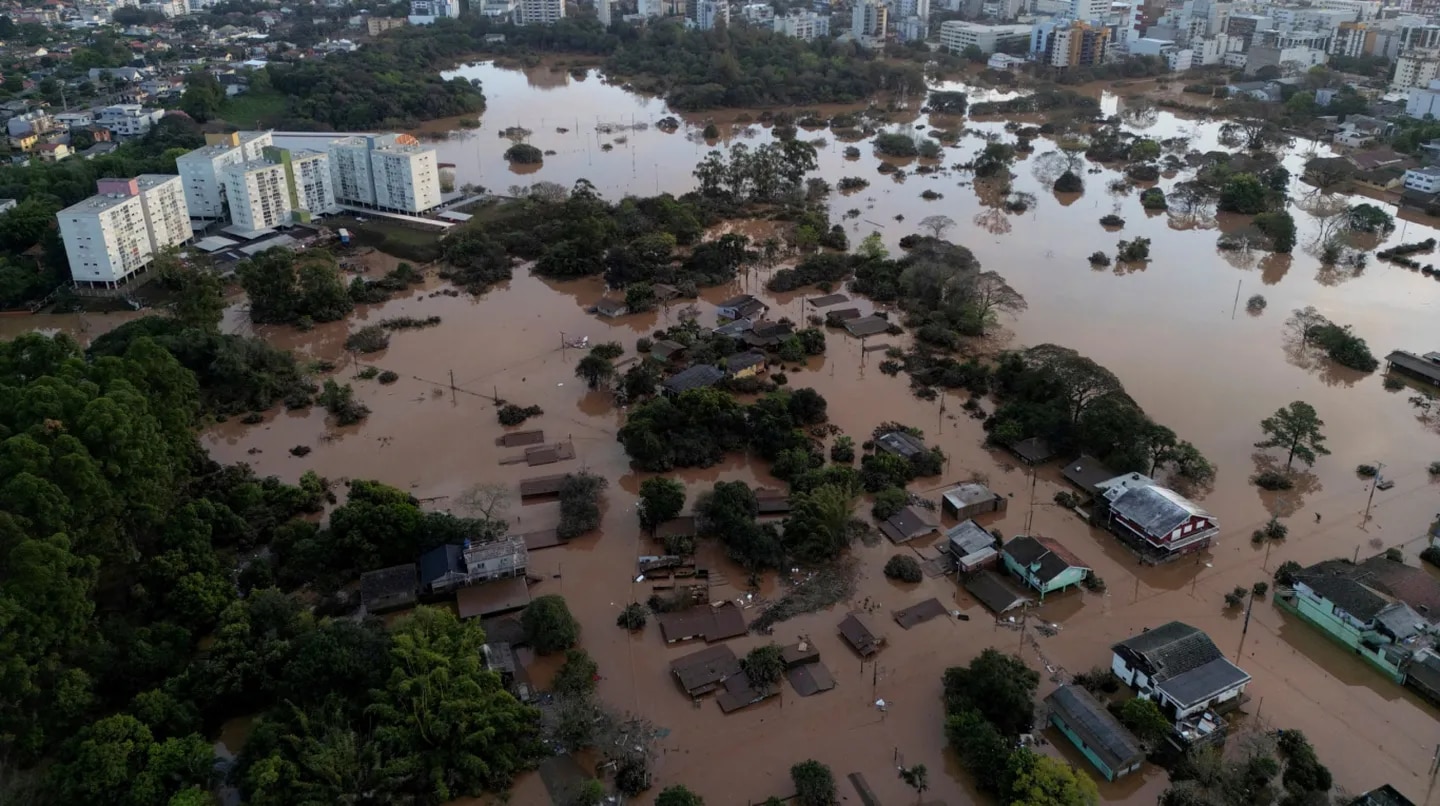 Desastre en Brasil debido a un ciclón 37 fallecidos, zonas inundadas y