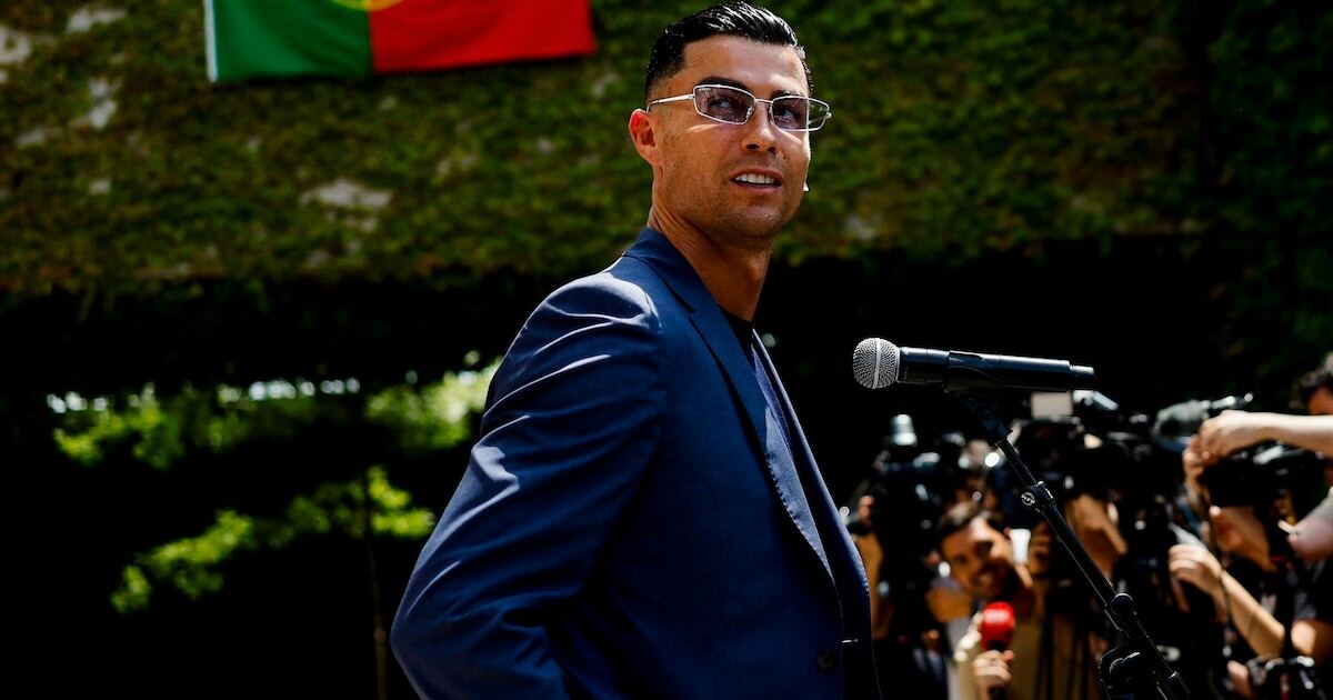 Cristiano Ronaldo en rueda de prensa antes del Mundial 2026