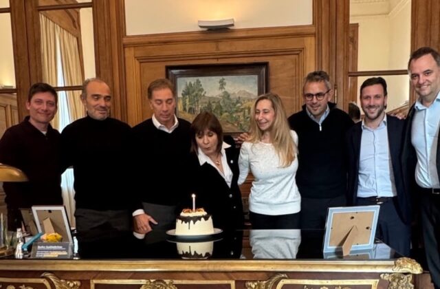 TRAS LAS CRÍTICAS A ADORNI, KARINA MILEI REUNIÓ A LA MESA POLÍTICA Y CELEBRARON EL CUMPLEAÑOS DE BULLRICH