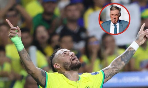 REVELARON LOS MOTIVOS QUE LLEVARON A ANCELOTTI A CITAR A NEYMAR PARA EL MUNDIAL: “HASTA DOS DÍAS ANTES ESTABA AFUERA”