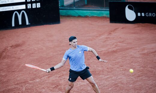 FEDERICO CORIA LE GANÓ EL DUELO A ANDREA COLLARINI Y HABRÁ SIETE ARGENTINOS EN CUARTOS DE FINAL EN TUCUMÁN
