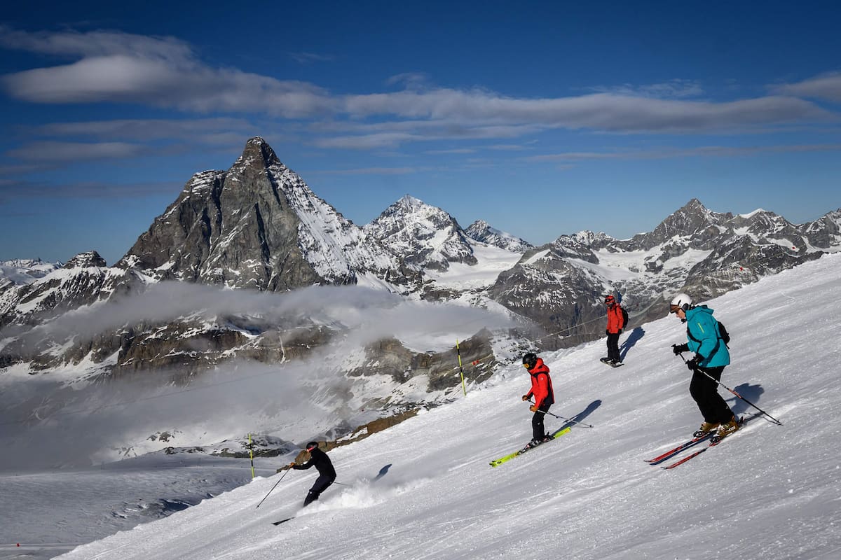 Accidente en los Alpes