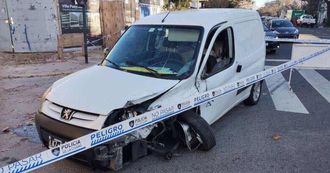 Accidente vehicular en Villa Pueyrredón