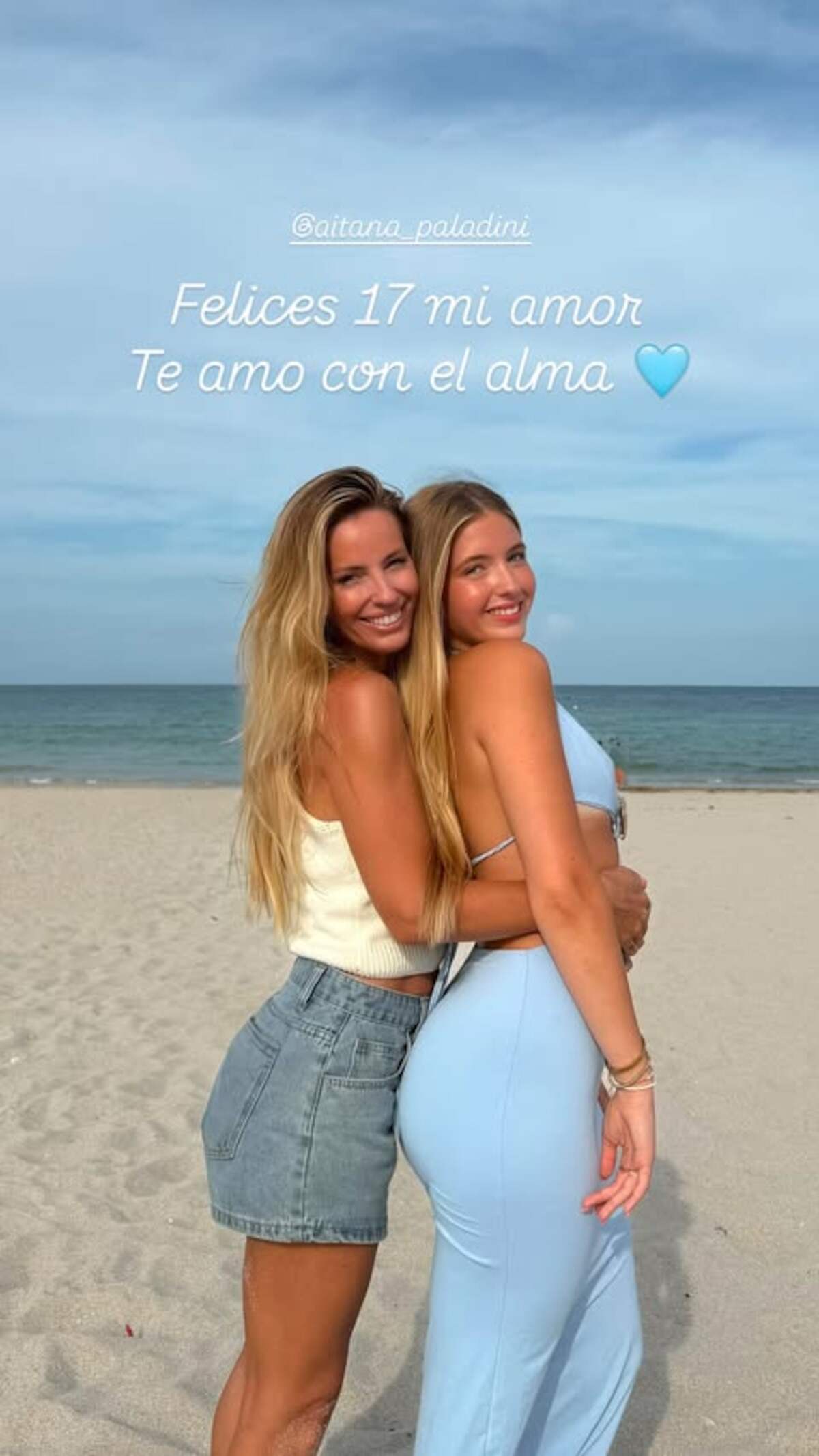 Aitana Paladini celebra su cumpleaños en la playa de Miami con amigos y familiares