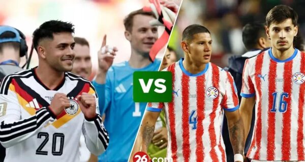 Partido entre Alemania y Paraguay en el Mundial 2026