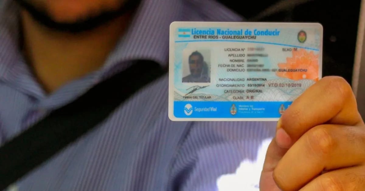 Nuevo sistema de scoring para la licencia de conducir en Argentina
