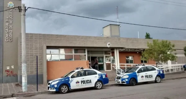 Lugar del ataque en Villa Ceferino, Neuquén