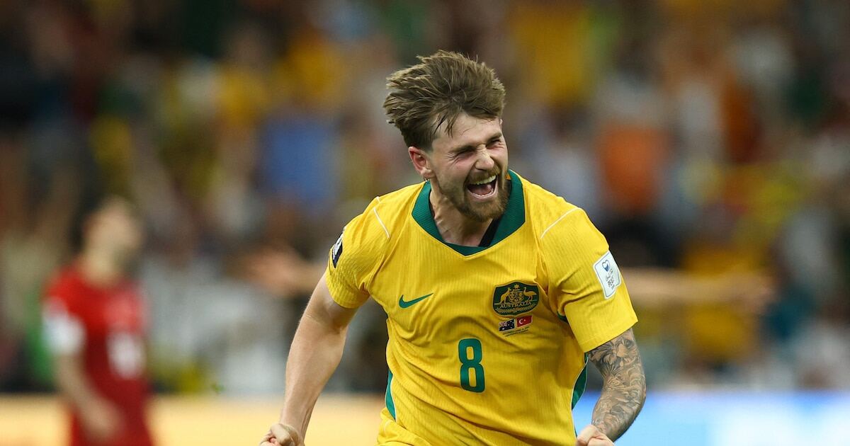 Celebración de la selección de Australia tras vencer a Turquía en el Mundial 2026