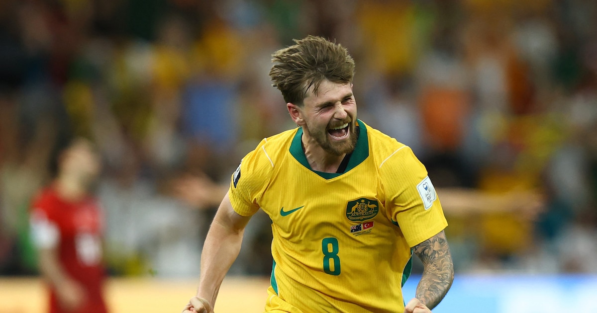 Celebración de la selección de Australia tras vencer a Turquía en el Mundial 2026