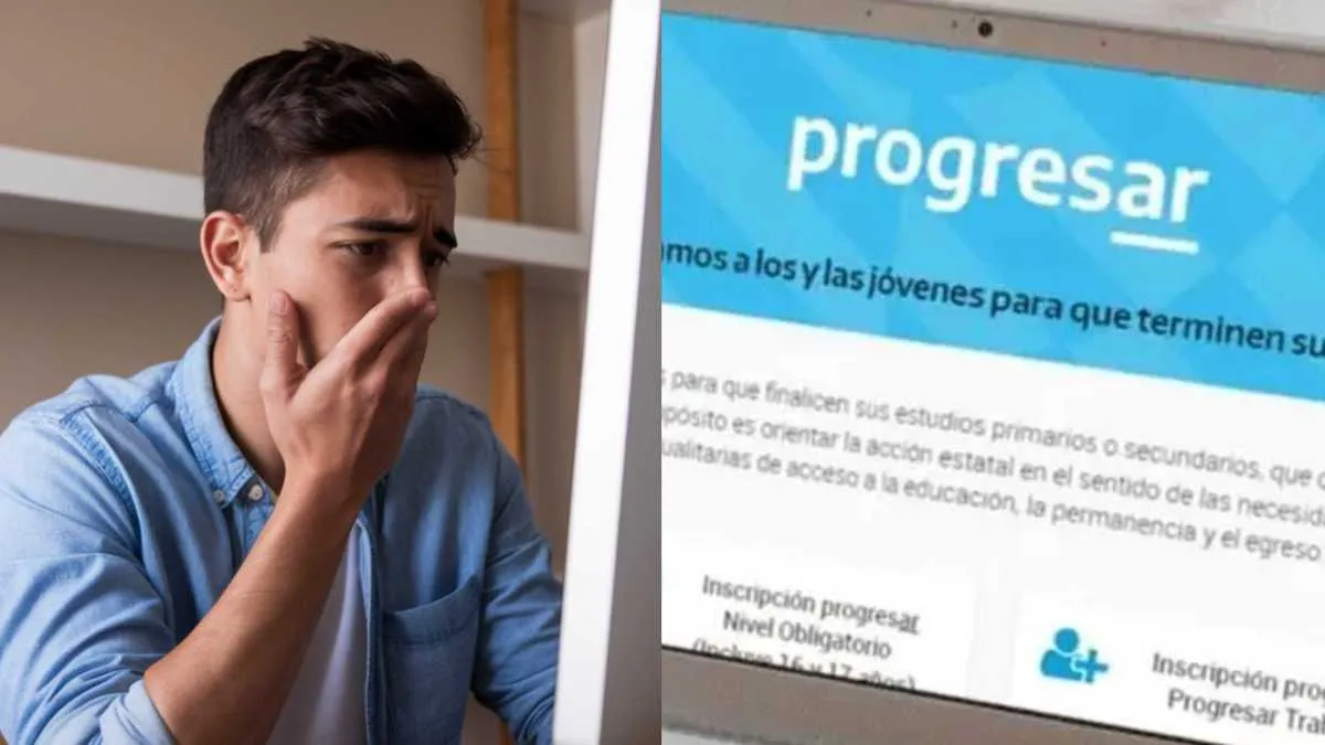 Estudiantes revisando solicitudes de Becas Progresar