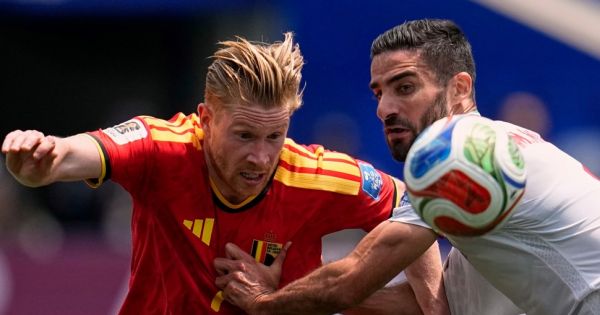 Partido entre Bélgica e Irán en el Mundial 2026