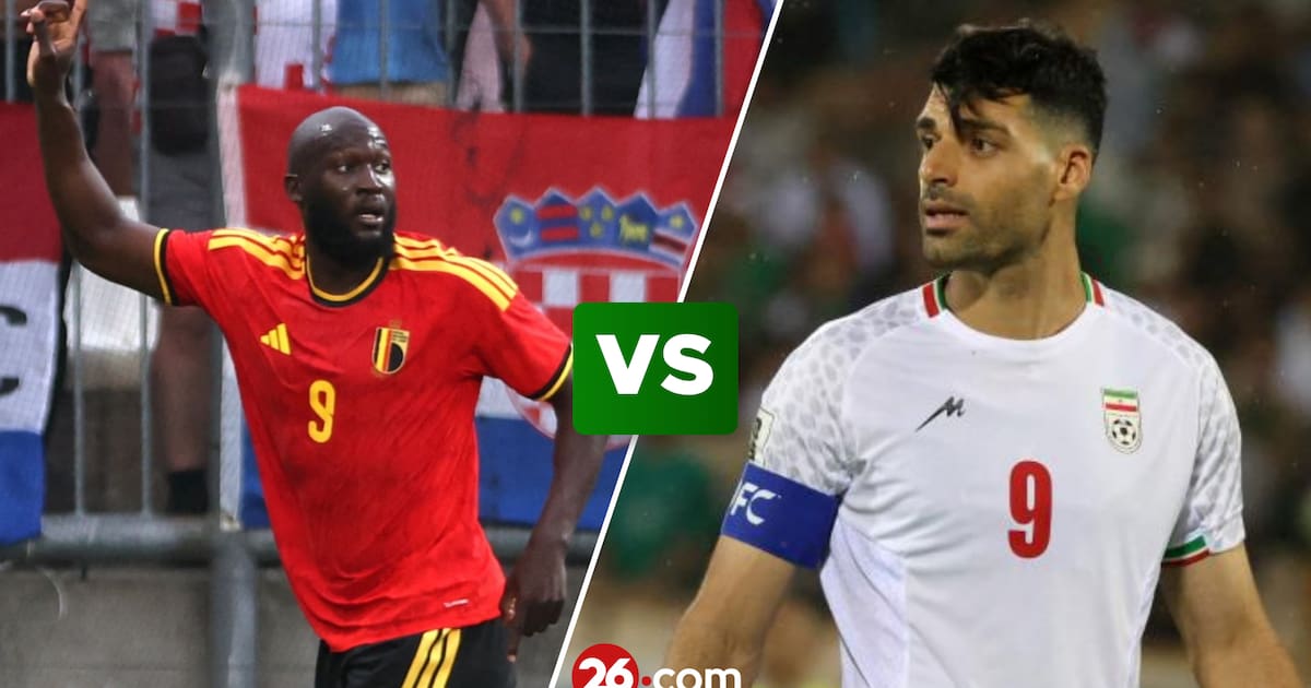 Bélgica e Irán se enfrentan en el Mundial 2026