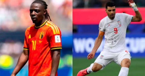 Partido entre Bélgica e Irán en el Mundial 2026