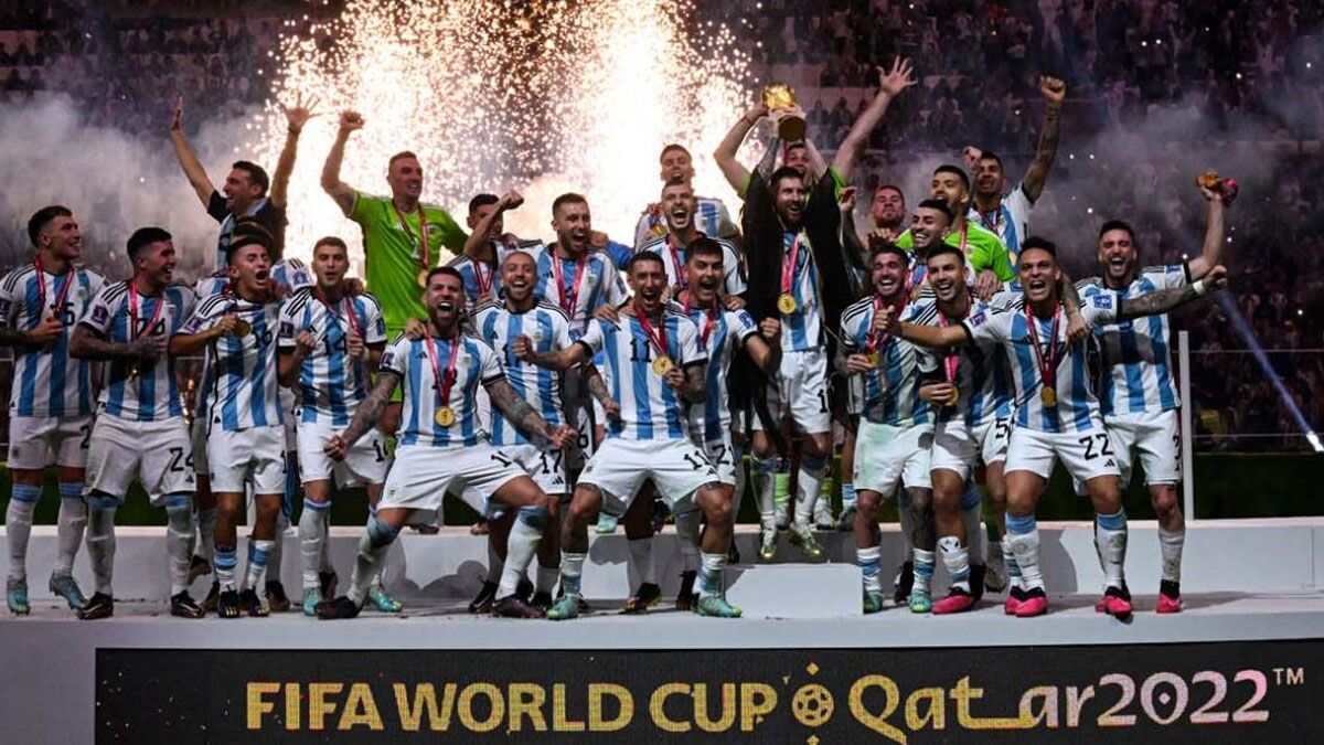 Gerónimo Rulli en acción con la Selección Argentina