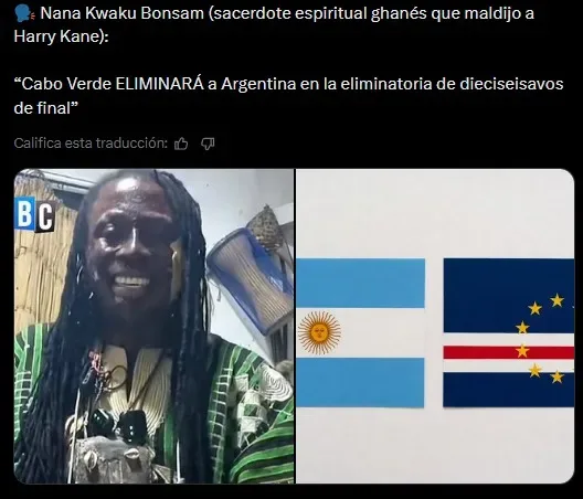 Nana Kwaku Bonsam advierte sobre la eliminación de Argentina en el Mundial 2026