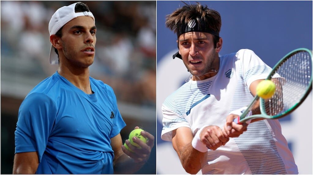 Francisco Cerúndolo y Tomás Etcheverry en Wimbledon 2026