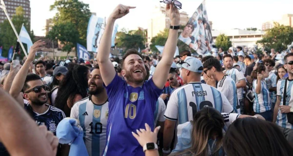 Hinchas argentinos en Miami para el Mundial 2026