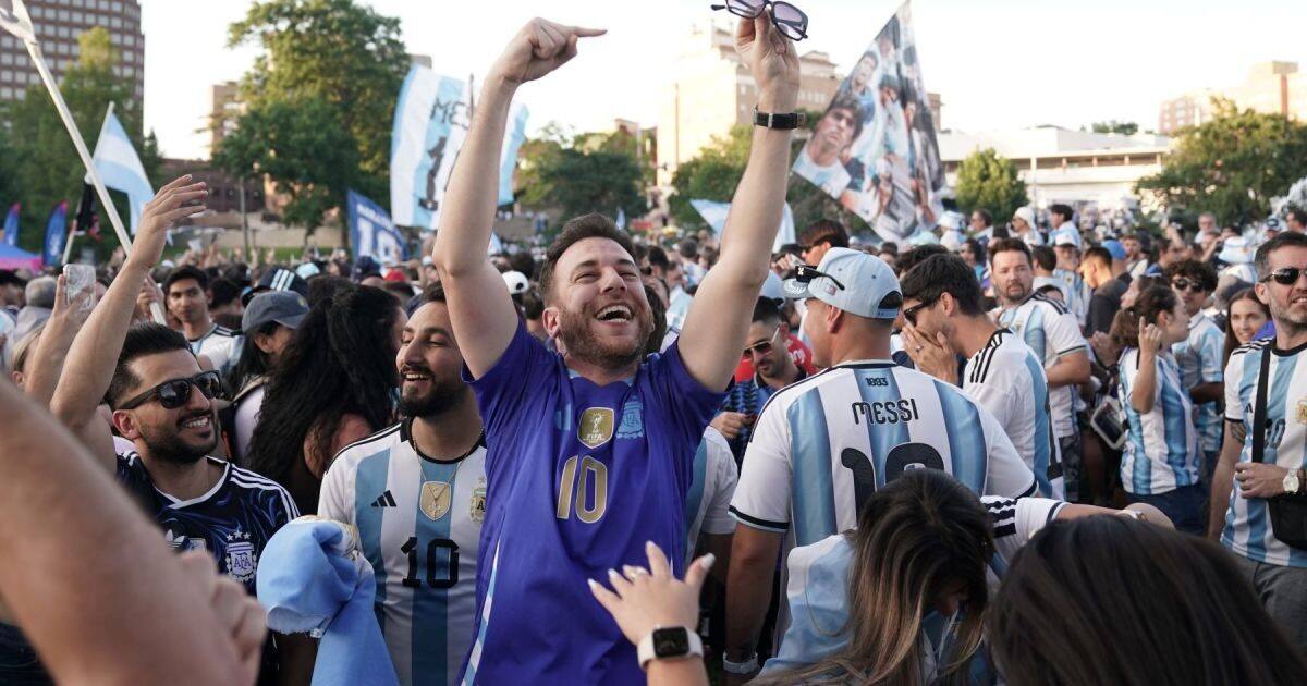 Hinchas argentinos en Miami para el Mundial 2026