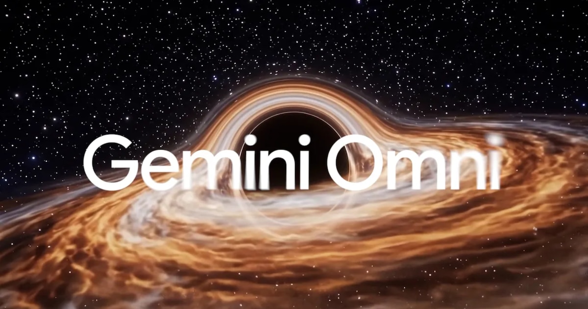 Interfaz de Gemini Omni de Google para creación de videos con IA
