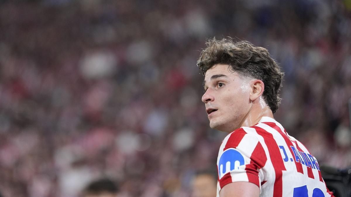 Julián Álvarez en el Atlético de Madrid