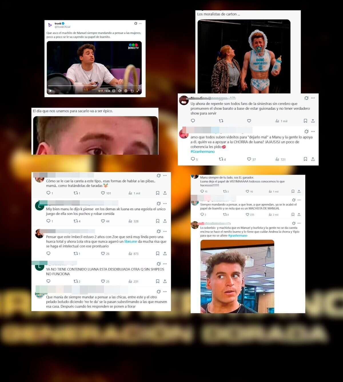 Controversia en Gran Hermano: Manuel Ibero criticado por su trato hacia Luana Fernández