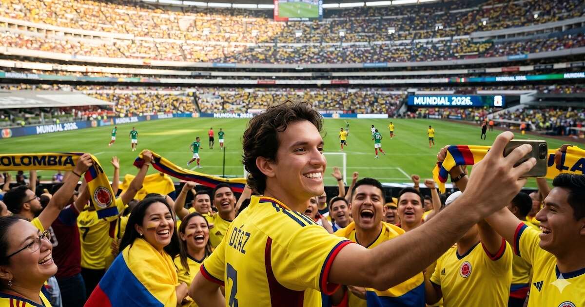 Imagen generada con IA en un estadio del Mundial 2026