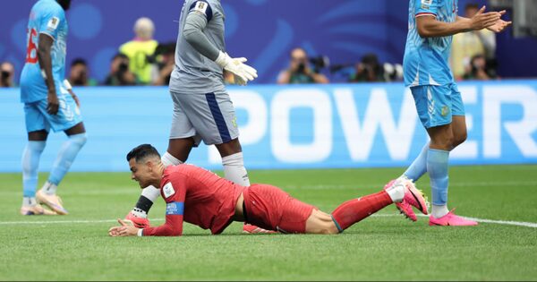 Cristiano Ronaldo en el Mundial 2026 durante el partido contra RD Congo