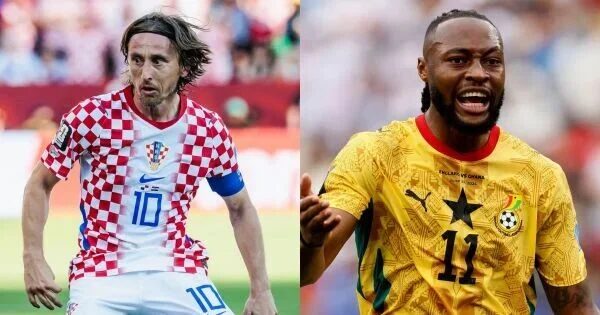 Partido entre Croacia y Ghana en el Mundial 2026