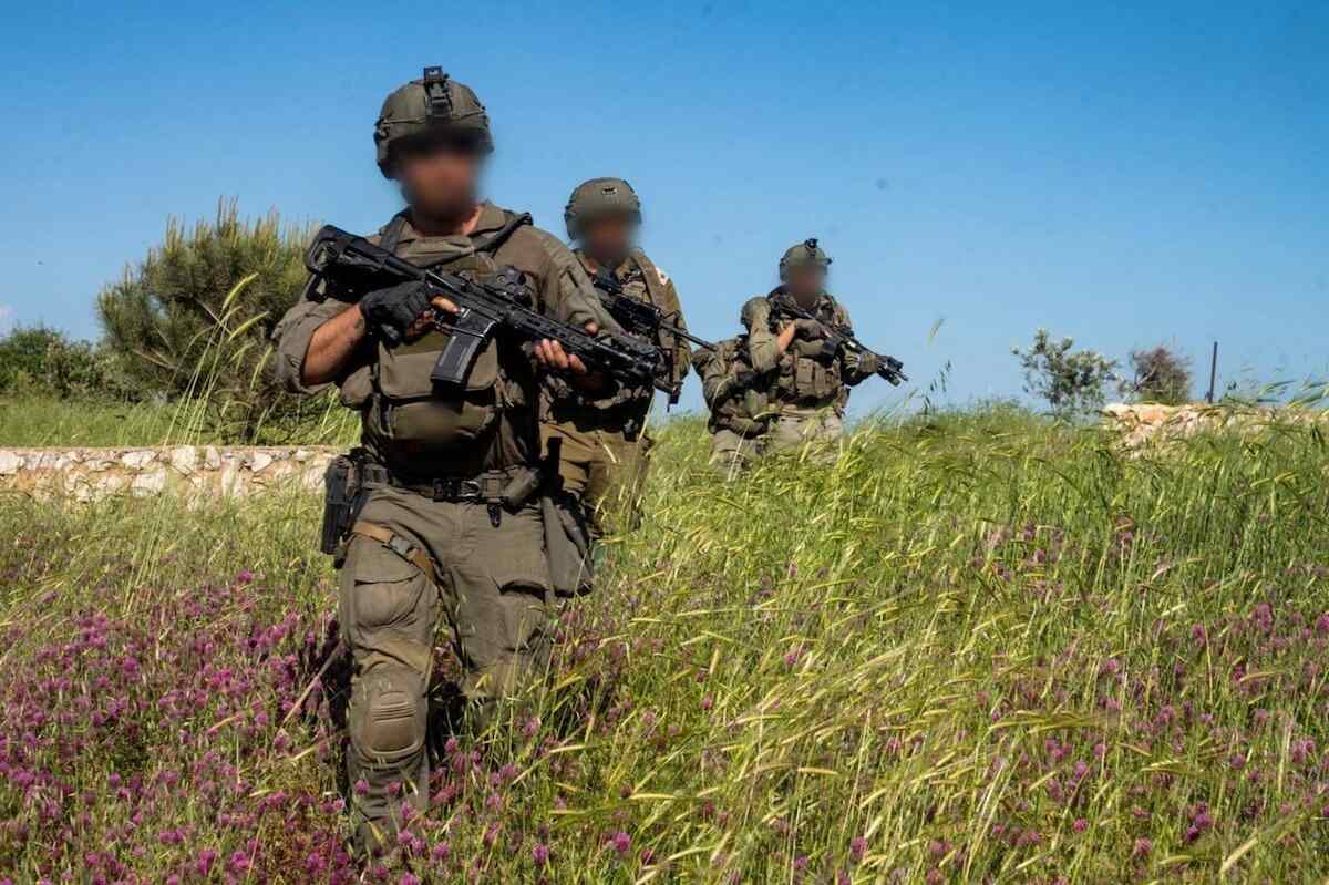 Soldados israelíes en el sur del Líbano tras ataque de Hezbollah