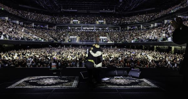David Lebón y Pedro Aznar en concierto