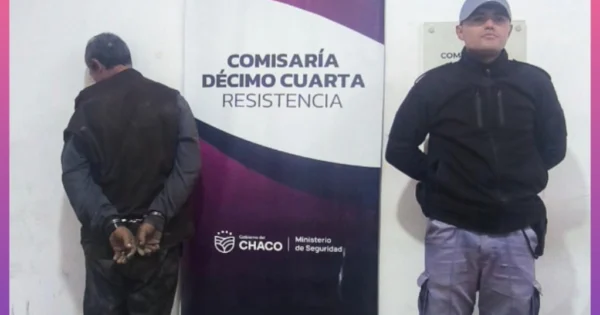 Detención de un hombre en Chaco por agresión a su expareja con un martillo