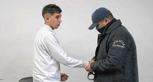 Escena del crimen de Agustín Flores en Cipolletti