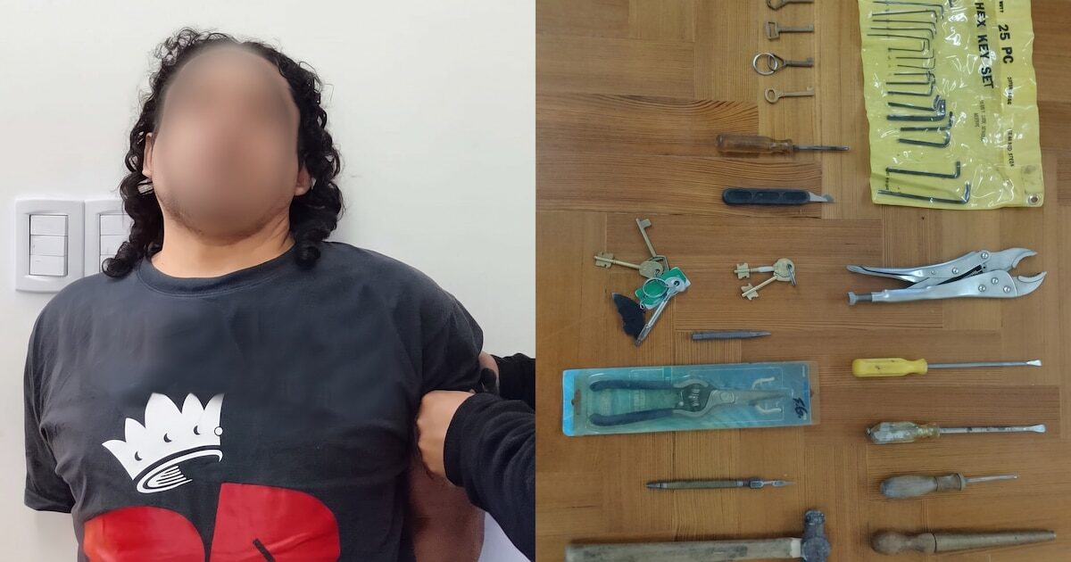 Detención de un delincuente en Mataderos