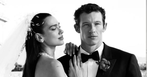 Dua Lipa y Callum Turner en su boda en Sicilia