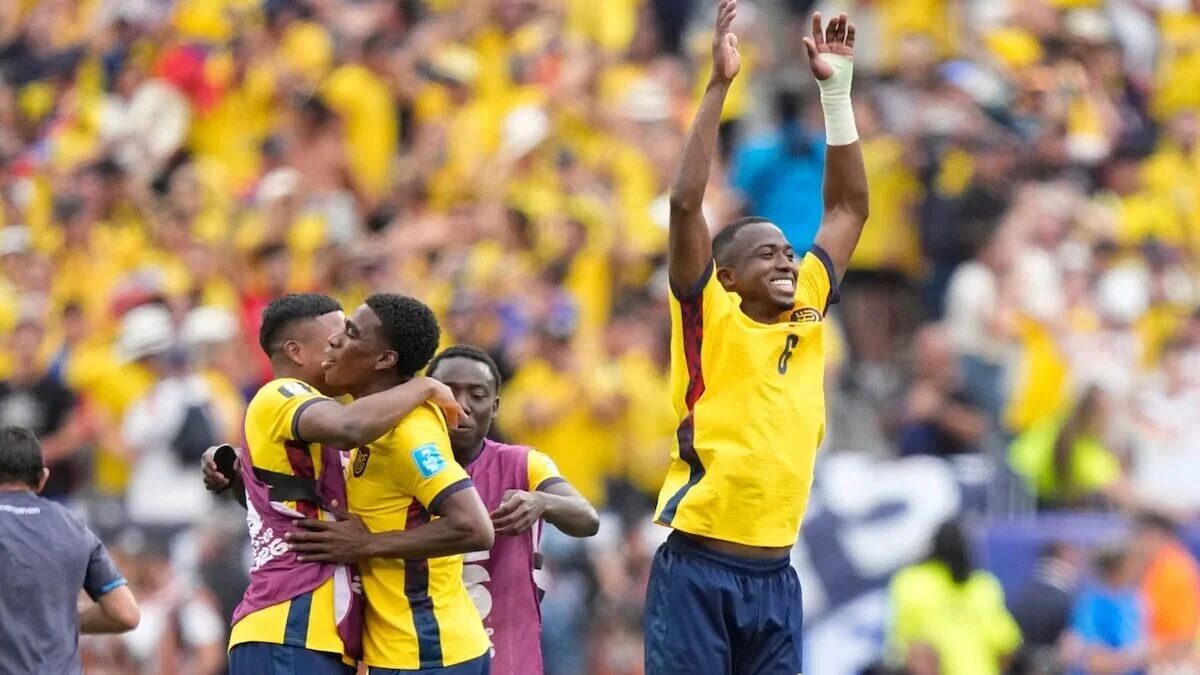 Ecuador celebra su victoria histórica sobre Alemania en el Mundial 2026