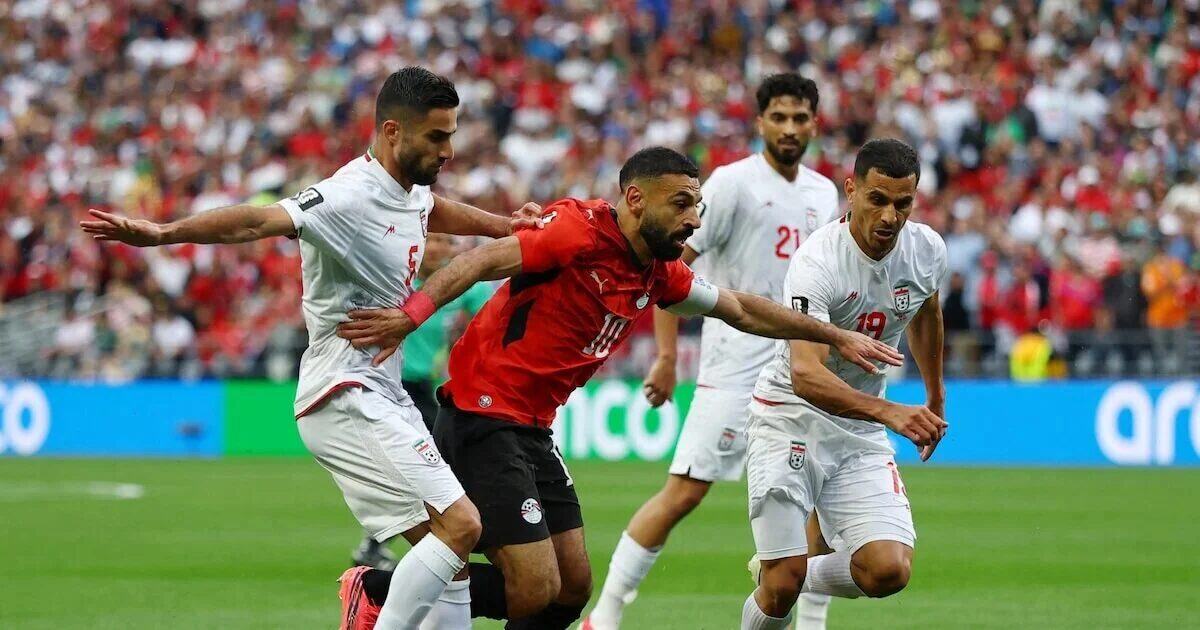 Celebración de la selección de Egipto tras empatar con Irán en el Mundial 2026