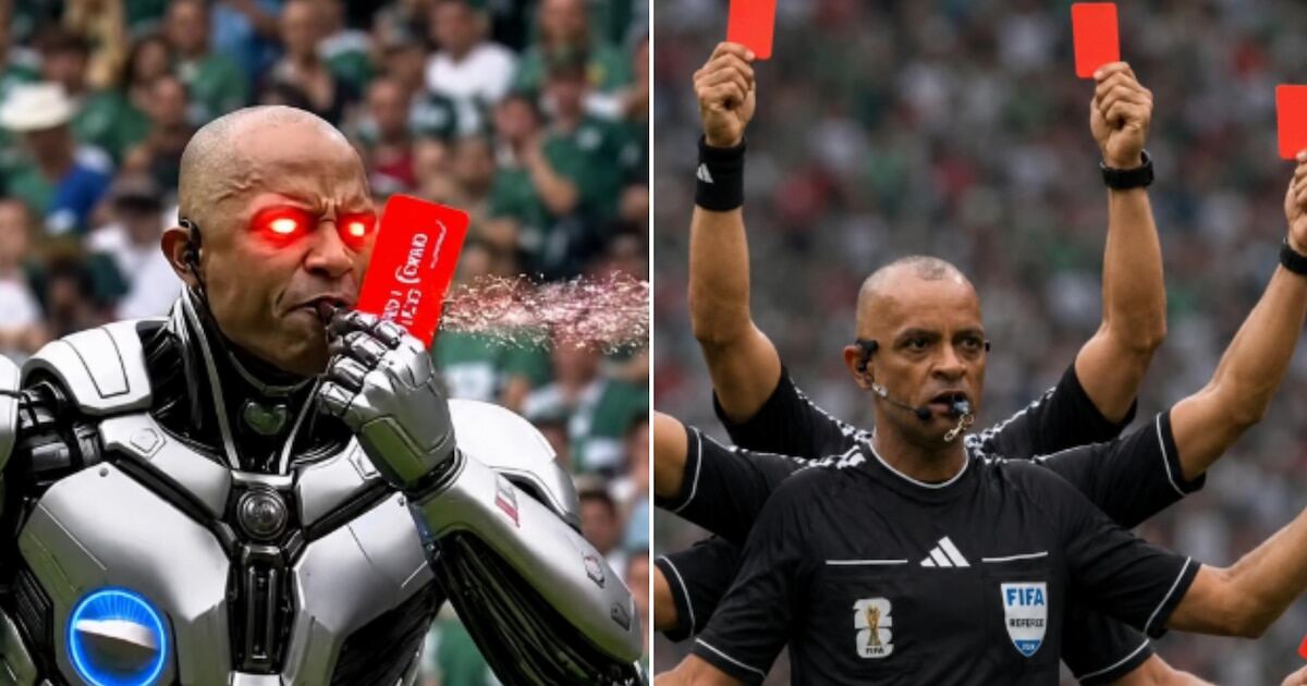 Wilton Sampaio durante el partido inaugural del Mundial 2026