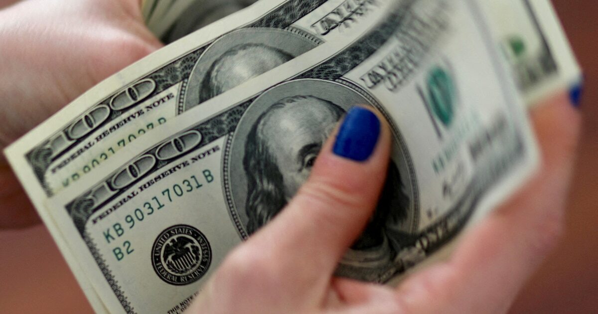 Gráfica del comportamiento del dólar en el mercado cambiario argentino