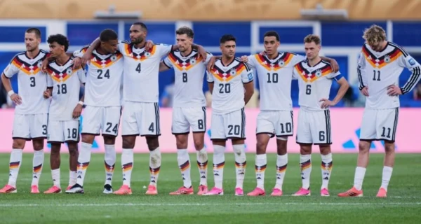 Jugadores de Alemania durante el Mundial 2026