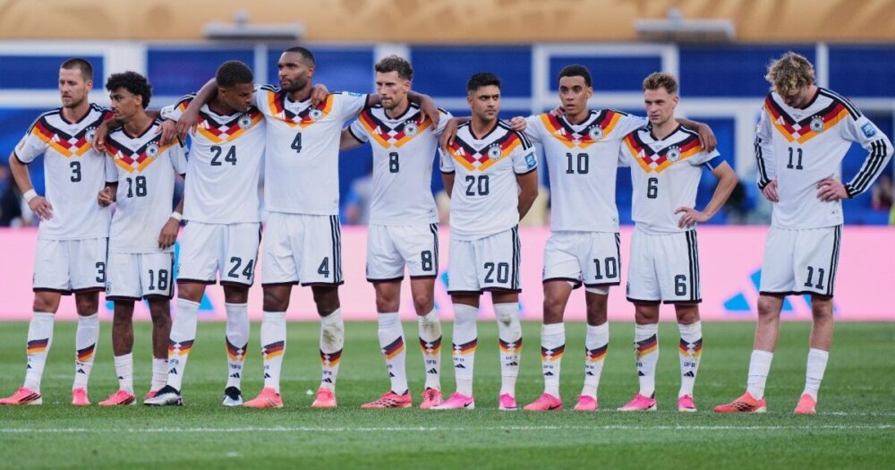 Jugadores de Alemania durante el Mundial 2026