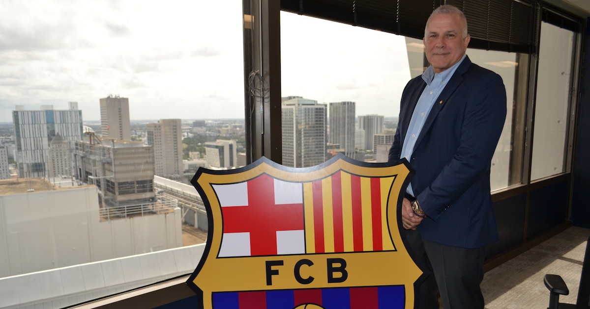 Inauguración de la nueva sede del FC Barcelona en Miami