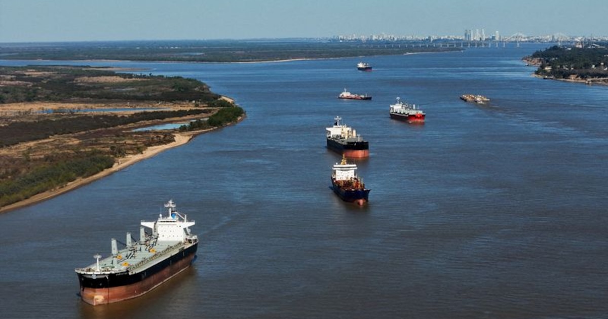 La Hidrovía, principal vía de comercio exterior de Argentina