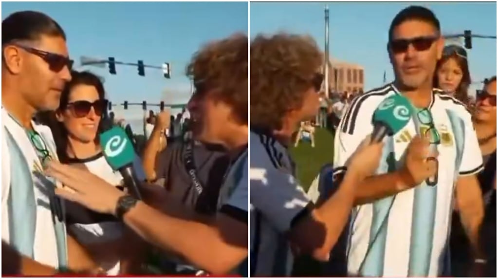 Darian Schijman y Roberto Sosa durante el cruce en Kansas