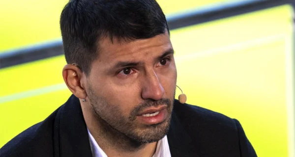 Sergio Kun Agüero tras el accidente en Dallas