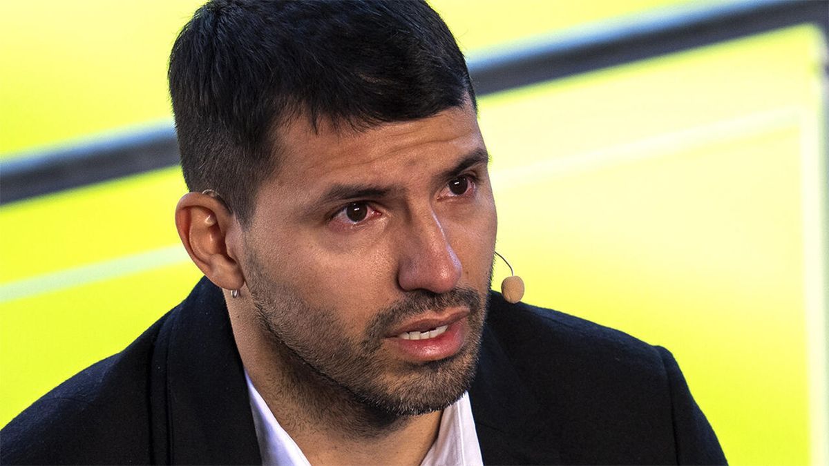 Sergio Kun Agüero tras el accidente en Dallas