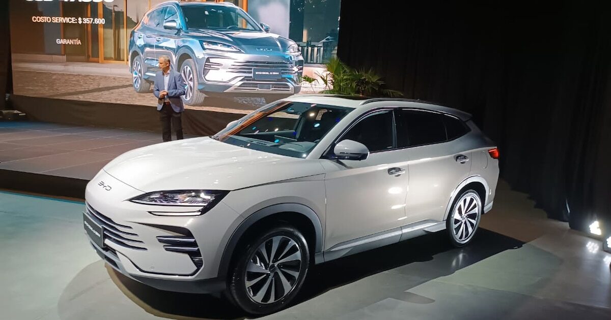 SUV híbrido BYD Seal U DM-i en Argentina