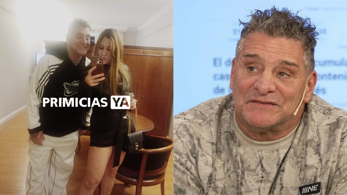 El Turco García y Melisa Anzoátegui en una cena en Palermo