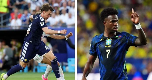 Partido entre Escocia y Brasil en el Mundial 2026