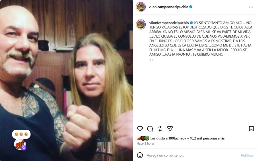 Falleció Pablo Más Albert, el icónico Teniente Murphy de 100% Lucha