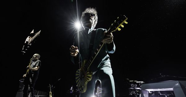 Fito Páez en concierto durante su gira por Colombia